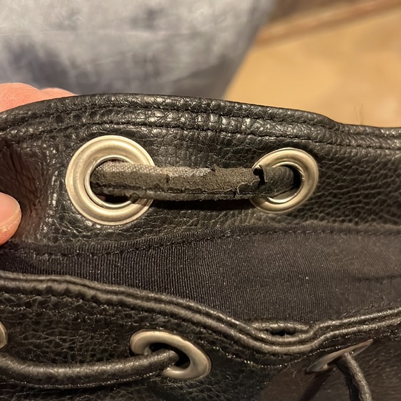 Guess Y2K Black Faux Leather Mini Backpack - Picture 8 of 10